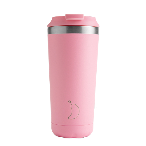 Chilly's Coffee Cup 500ml Pastel Pink leakproof